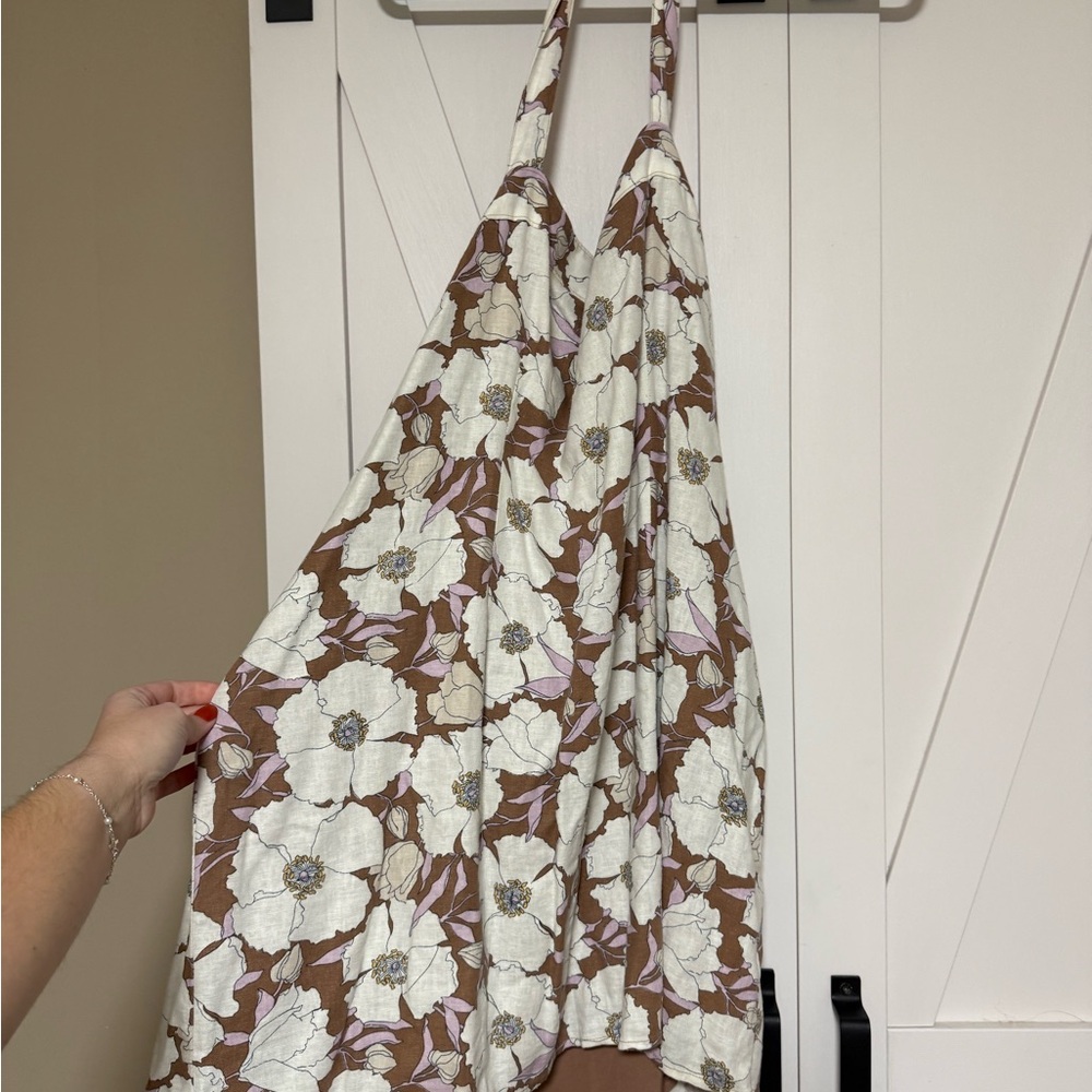 Floral Halter Dress